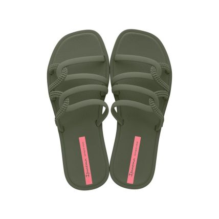 Chinelo Slide Feminino Ipanema Solar - 26979 - Verde/verde(ao172) - Atacado