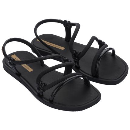 Sandalia Feminina Ipanema Solar - 26983 - Preto/preto - Atacado
