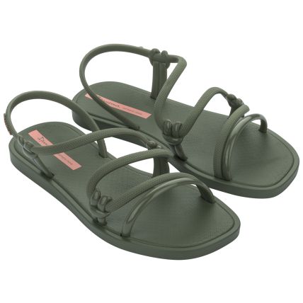 Sandália Feminina Ipanema Solar - 26983 - Verde/verde Rosa - Atacado
