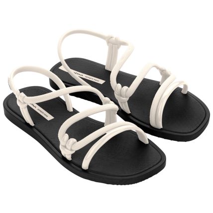 Sandalia Feminina Ipanema Solar - 26983 - Preto/bege - Atacado