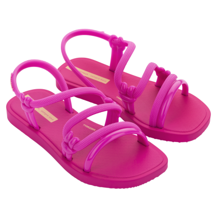 Sandália Infantil Ipanema Solar - 26984 - Rosa/amarelo - Atacado