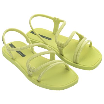 Sandália Feminina Ipanema Solar Mais - 26985 - Amarelo/verde - Atacado