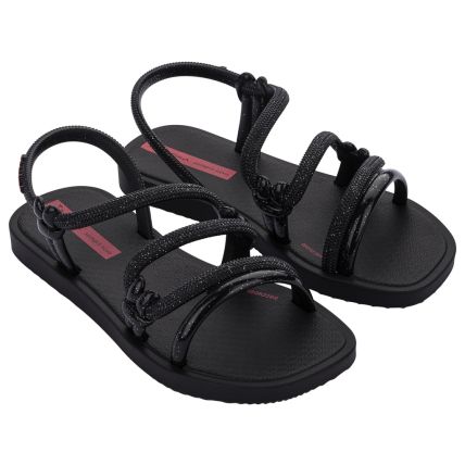Sandália Infantil Ipanema Solar Mais - 26986 - Preto/rosa - Atacado