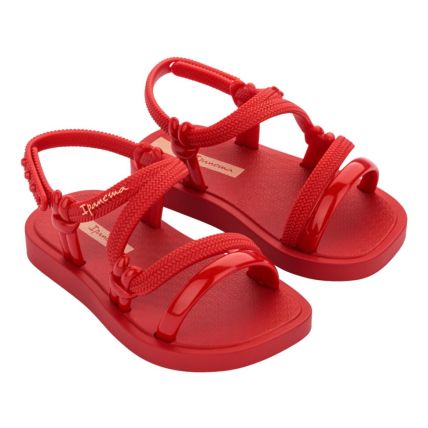 Sandália Baby Ipanema Solar - 26987 - Vermelho/vermelho - Atacado
