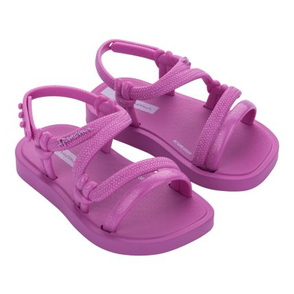Sandália Ipanema Solar Mais Baby - 26988 - Lilas/lilas Glitter - Atacado