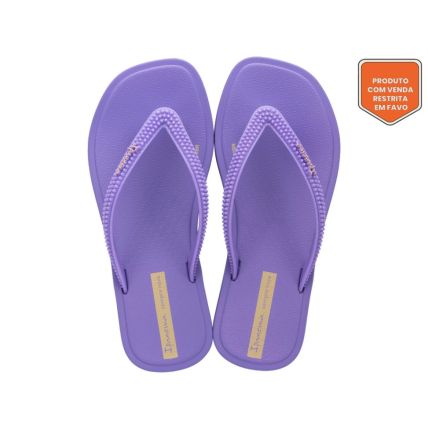 Chinelo Infantil Ipanema Solar Mais - 26989 - Lilas Glitter - Atacado