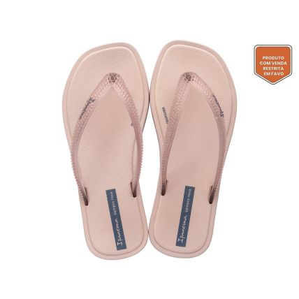 Chinelo Infantil Ipanema Solar Mais - 26989 - Rosa/rosa Transparente - Atacado