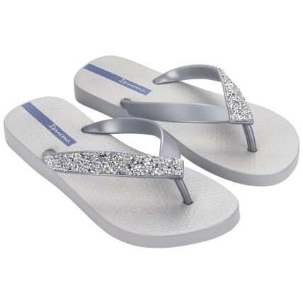 Chinelo Feminino Ipanema Glam Special - 26992 - Cinza/prata - Atacado