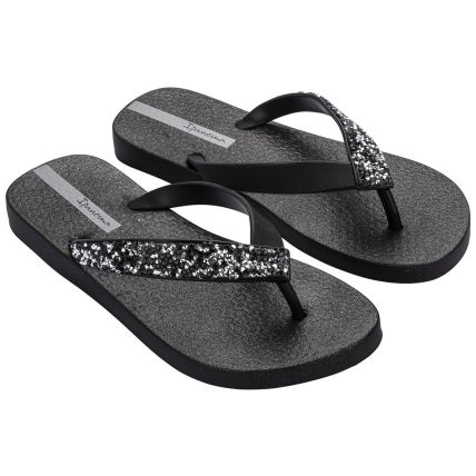 Chinelo Feminino Ipanema Glam Special - 26992 - Preto/prata - Atacado