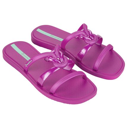 Chinelo Slide Feminino Ipanema Resort - 26996 - Rosa/Rosa Metalizado - Atacado
