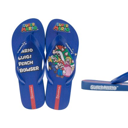 Chinelo Masculino Ipanema Super Mario - 27001 - Azul/azul - Atacado