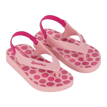 Chinelo Baby Ipanema Classic - 27011 - Rosa/rosa (Au288) - Atacado