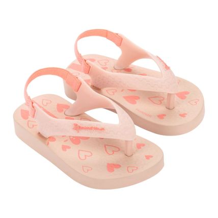 Chinelo Baby Ipanema Classic - 27011 - Bege/bege/rosa - Atacado