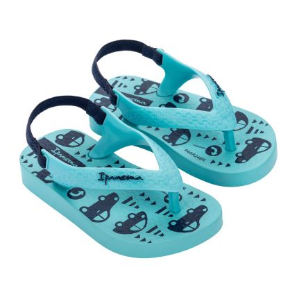 Chinelo Baby Ipanema Classic - 27011 - Azul Claro/azul Escuro - Atacado