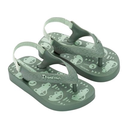 Chinelo Baby Ipanema Classic - 27011 - Verde/verde Médio - Atacado