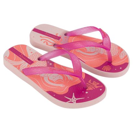 Chinelo Infantil Ipanema Fantasia - 27012 - Rosa/Rosa Perolado - Atacado