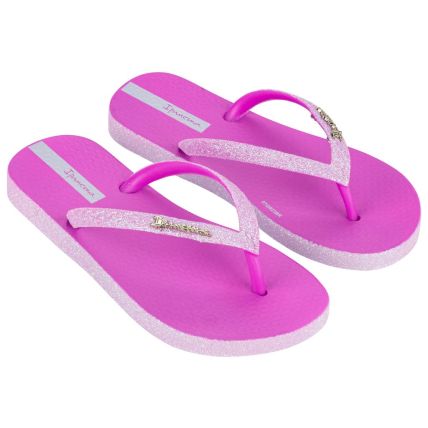 Chinelo Infantil Ipanema Maxi Glow - 27013 - Rosa Escuro/rosa (Au594) - Atacado