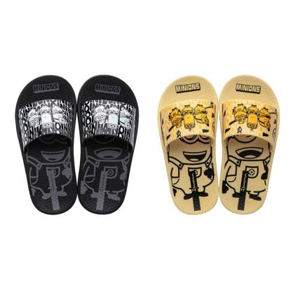 Chinelo Slide Infantil Ipanema Meus Minions - 27015 - Cores Diversas - Atacado