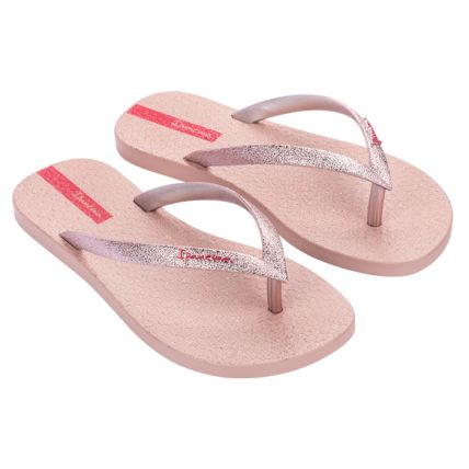 Chinelo Infantil Ipanema Fiesta - 27019 - Rosa Glitter/rosa - Atacado