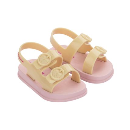Sandalia Baby Ipanema Follow - 27020 - Rosa/amarelo - Atacado