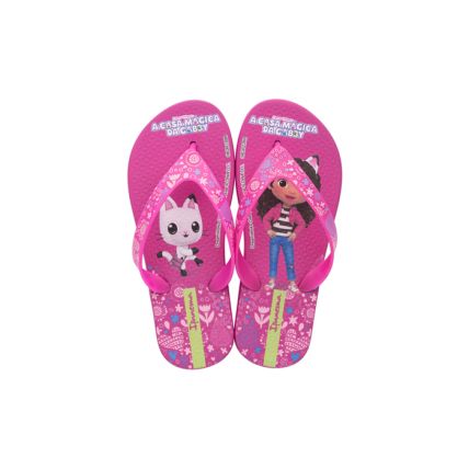 Chinelo Infantil Ipanema A Casa Magica Da Gabby - 27026 - Rosa/verde - Atacado