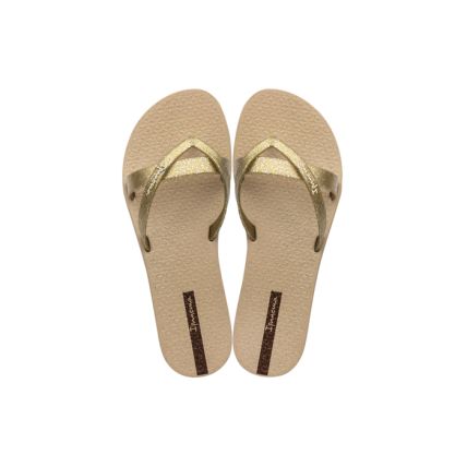 Chinelo Feminino Ipanema Kirei Glam - 27035 - Bege/glitter - Atacado