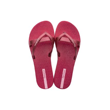 Chinelo Feminino Ipanema Kirei Glam - 27035 - Rosa Escuro/glitter - Atacado