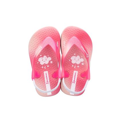 Chinelo Ipanema Algodão Doce Baby - 27041 - Rosa/rosa - Atacado