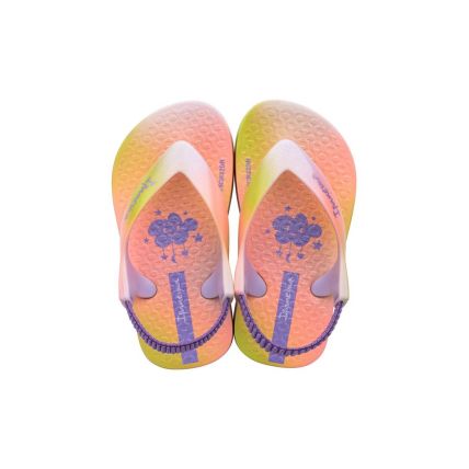 Chinelo Ipanema Algodão Doce Baby - 27041-+ - Violeta/rosa - Atacado