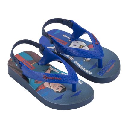 Chinelo Baby Ipanema Super Pets - 27042 - Azul/azul/vermelho - Atacado