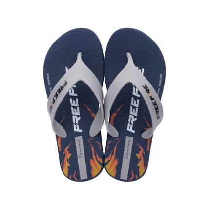 Chinelo Infantil Ipanema Free Fire Missões - 27047 - Azul/cinza - Atacado