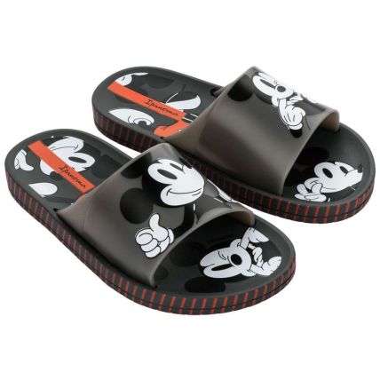 Chinelo Slide Infantil Disney Friends - 27062 - Cinza/branco - Atacado