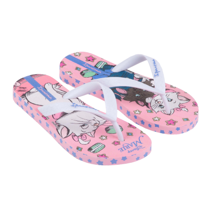 Chinelo Infantil Ipanema Disney - 27064 - Rosa/branco - Atacado