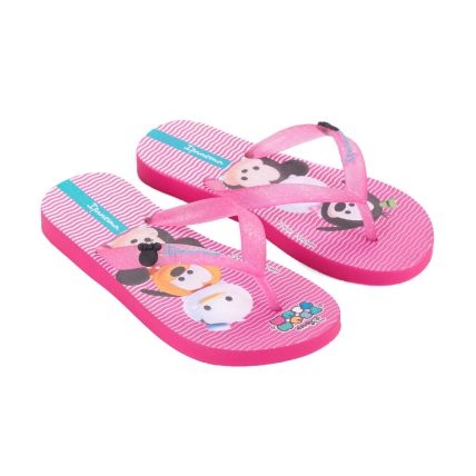 Chinelo Infantil Ipanema Disney - 27064 - Rosa/rosa/azul - Atacado