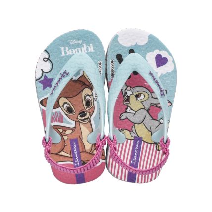 Chinelo Ipanema Disney Baby - 27065 - Verde/verde/rosa - Atacado