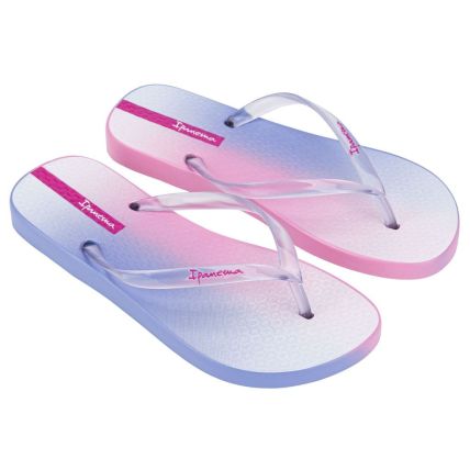 Chinelo Feminino Ipanema Summer - 27068 - Azul/Rosa/Vidro - Atacado