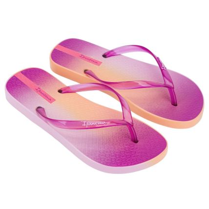 Chinelo Feminino Ipanema Summer - 27068 - Rosa/Laranja - Atacado