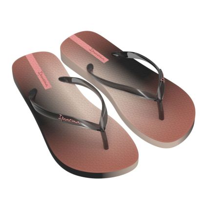 Chinelo Feminino Ipanema Summer - 27068 - Bege/Preto/Rosa - Atacado