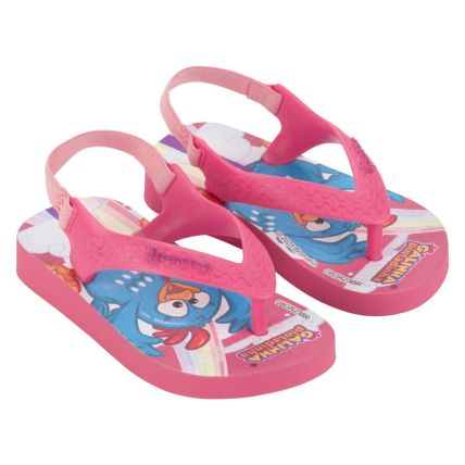 Chinelo Baby Galinha Pintadinha Fun - 27071 - Rosa/azul - Atacado