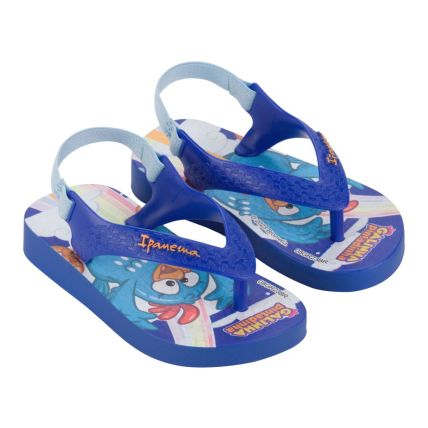 Chinelo Baby Galinha Pintadinha Fun - 27071 - Azul/azul - Atacado