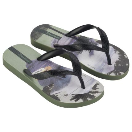Chinelo Infantil Ipanema Urbana - 27072 - Verde/Preto/Azul - Atacado