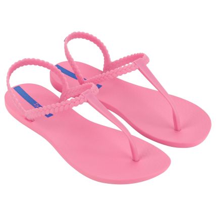 Sandália Feminina Ipanema Class Basic - 27085 - Rosa/rosa/azul - Atacado