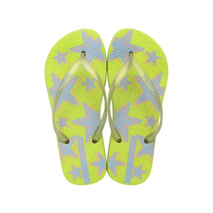 Chinelo Feminino Ipanema Starts - 27091 - Verde/amarelo/azul - Atacado
