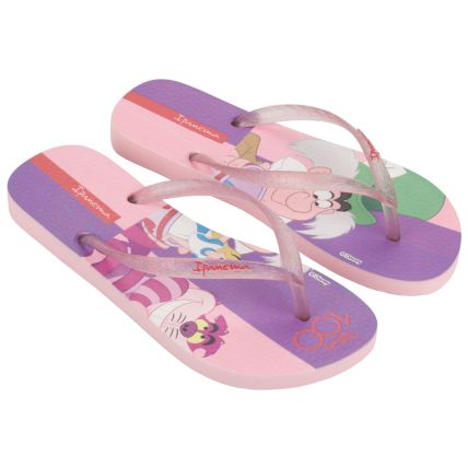 Chinelo Feminino Ipanema Disney Friends - 27093 - Rosa/Lilás - Atacado