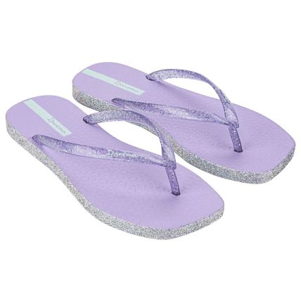 Chinelo Feminino Ipanema Edge Maxi Glow - 27095 - Lilas/glitter/verde - Atacado