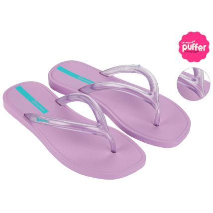 Sandália Feminina Ipanema Puffer Day - 27104 - Lilas/lilas - Atacado