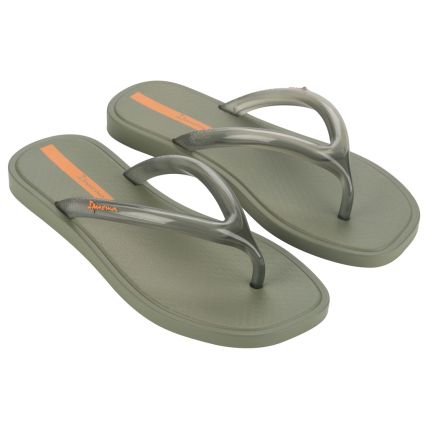 Sandália Feminina Ipanema Puffer Day - 27104 - Verde/laranja - Atacado