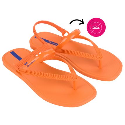 Sandalia Feminina Ipanema Do Seu Jeito Craft - 27108 - Laranja/laranja - Atacado