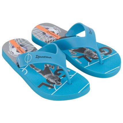 Chinelo Infantil Ipanema Deck City - 27114 - Azul/azul Medio/preto - Atacado