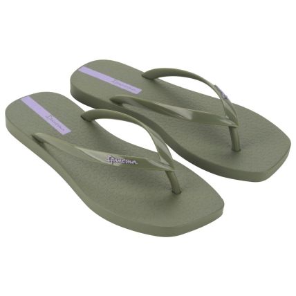 Chinelo Feminino Ipanema Edge Essencial - 27121 - Verde/verde/lilas - Atacado